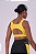 Top Grit Bossa Ajustável 1 Bolso Reto-Amarelo  Manga - Imagem 5