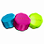 Dichavador de Policarbonato 3 Partes Papelito Cores - (50x30mm) - Imagem 1