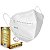 Mascara Miralupa Branca KN95 MRLP Caixa com 25 unid - Imagem 1