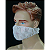 Máscara Protetora de Barba e Bigode Branca pct 100 - Imagem 1