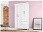 DORM. GUARDA ROUPA LOTUS BRANCO - Imagem 1
