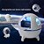 Umidificador de ar Astronauta Aromatizador Capsula Espacial - Imagem 3