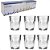Kit 6 Copo Shot Drink de Vidro 50ml Faces Cachaça Whisky Bar - Imagem 5
