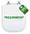 Kit 500 Faixa Assento Sanitário Limpo Bilingue Hotel Motel - Imagem 1