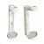 Suporte Branco Dispenser Frasco 400ml Hotel Motel Estoril - Imagem 4