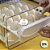 Organizador Dispenser Ovos Geladeira 40 Und Bpa Free Gavetas - Imagem 8
