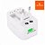Adaptador Universal Tomada Bivolt Compacto Eua Europa Ásia - Imagem 2