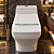 100 Faixa De Vaso Sanitário Bilingue Motel Hotel Fita Verde - Imagem 5