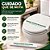 100 Faixa De Vaso Sanitário Bilingue Motel Hotel Fita Verde - Imagem 2