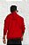 Blusa Moletom Canguru Vermelha - Imagem 3