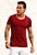 Camiseta Gola Canoa Vinho - Imagem 1