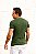 Camiseta Gola Canoa Verde Militar - Imagem 5