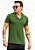 Camiseta Polo Verde Militar - Imagem 1