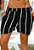 Shorts Viscose Listrado - Imagem 1