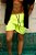Shorts Tactel Amarelo Neon - Imagem 3