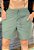 Shorts Linho Verde Militar - Imagem 1