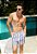 Shorts Tricoline Listrado - Imagem 1
