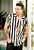 Camisa Viscolinho Listrada - Imagem 1