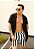 Shorts Viscolinho Listrado - Imagem 1
