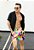 Shorts Crepe Light Estampado - Imagem 1