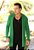 Cardigan Viscolycra Verde Bandeira - Imagem 1
