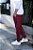 Calça Suede Marsala - Imagem 2