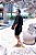 Conjunto Kimono + Shorts Preto - Imagem 7