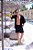 Conjunto Kimono + Shorts Preto - Imagem 5