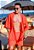 Conjunto Kimono + Shorts Laranja - Imagem 1