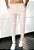 Calça Skinny Zíper Rosa Bebê - Imagem 1