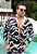 Camisa Manga Longa Estampada Zebra - Imagem 1
