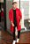 Cardigan Sobretudo Vermelho - Imagem 1