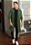 Cardigan Sobretudo Verde Militar - Imagem 1