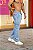 Calça Jeans Cargo Média - Imagem 3