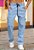 Calça Jeans Cargo Média - Imagem 1