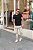 Calça Jeans Jogger Nude - Imagem 2