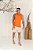 Regata Canelada Laranja - Imagem 7