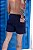 Mini Shorts Linho Azul Marinho - Imagem 3