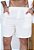 Shorts Viscolinho Off White - Imagem 1