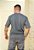 Camiseta Oversized Cinza Grafite - Imagem 3