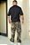 Calça Cargo Oversized Camuflada - Imagem 6
