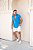 Camisa Texturizada Azul Celeste - Imagem 4