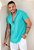 Camisa Texturizada Verde Tiffany - Imagem 1
