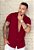 Camisa Gola Padre Marsala - Imagem 1