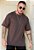 Camiseta Oversized Marrom - Imagem 1