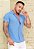 Camisa Viscose Azul Celeste - Imagem 1