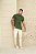Camiseta Gola Média Verde Militar - Imagem 2