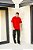 Camiseta Oversized Vermelha - Imagem 2