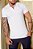 Camiseta Gola Padre Texturizada Branca - Imagem 3