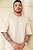 Blusa Oversized Texturizada Bege - Imagem 1
